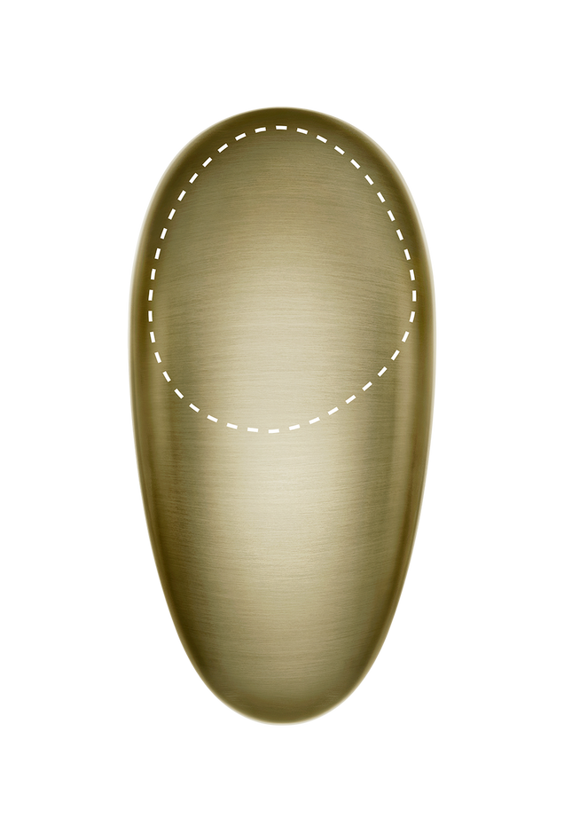 BRASS BRUSHED PVD