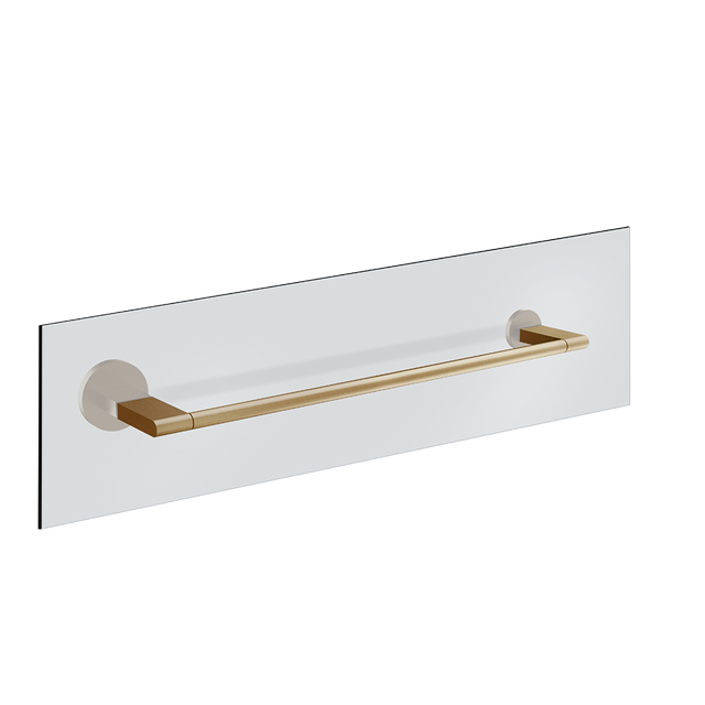 Accessori 66513 Glass-Mounted Towel Rail