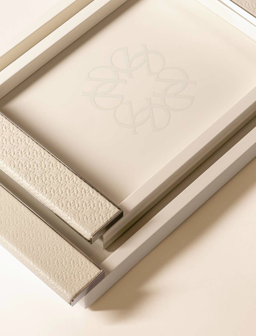 Monogram Lacquered Tray