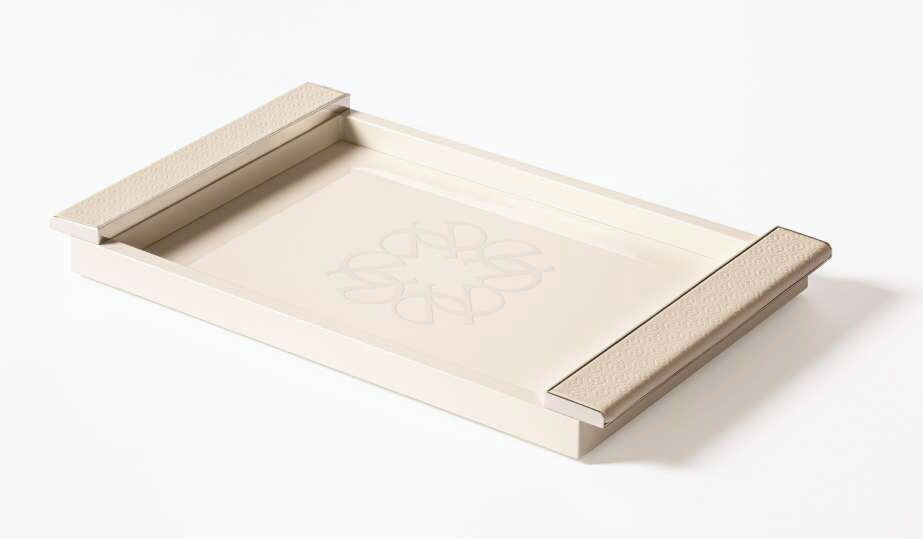 Monogram Lacquered Tray, view 3