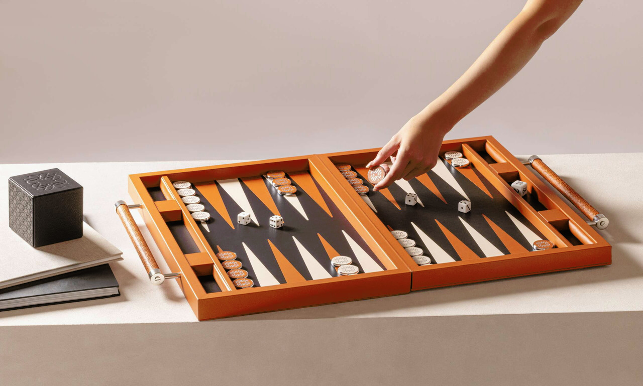 Monogram Backgammon Game Case