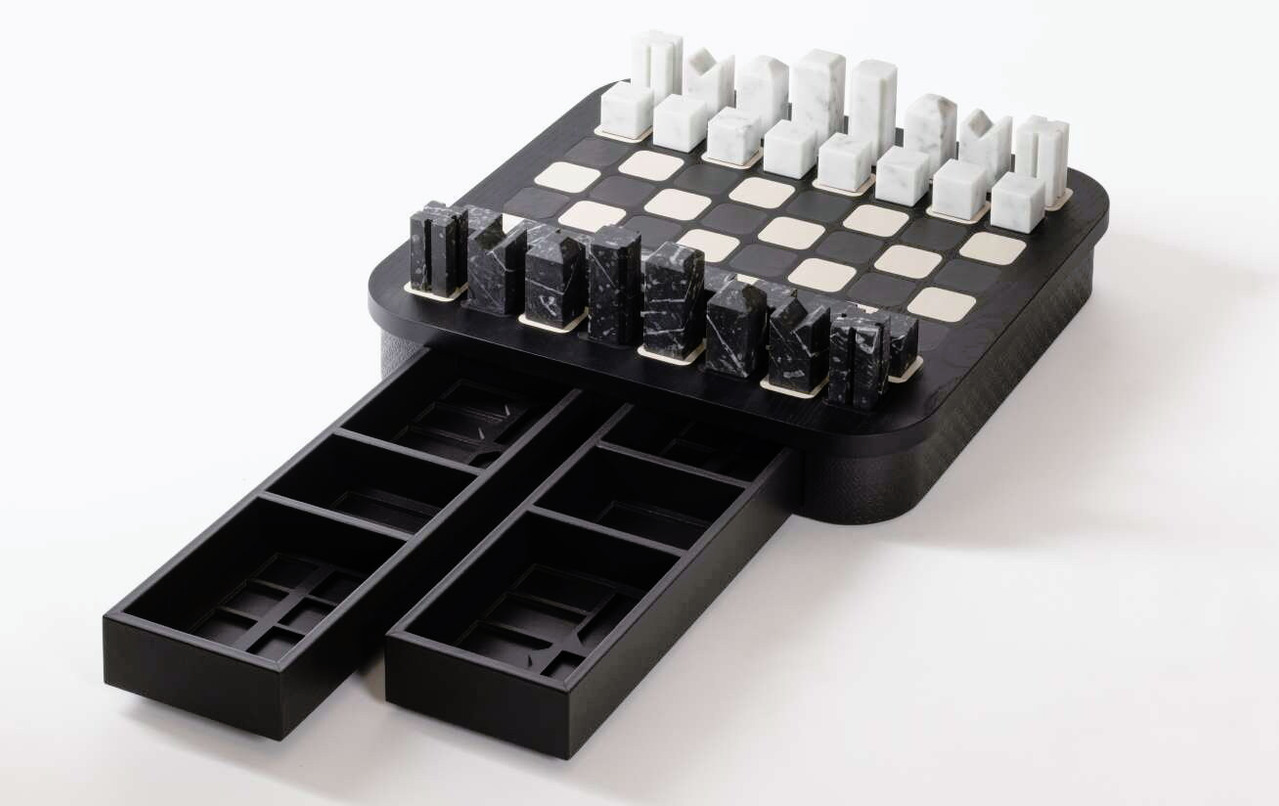 Monogram Chess Set, view 2