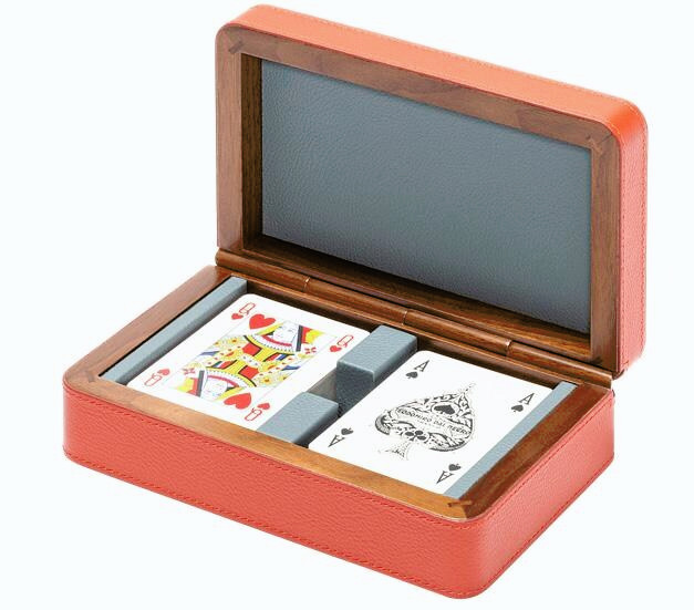 Walnut Wood Card Box