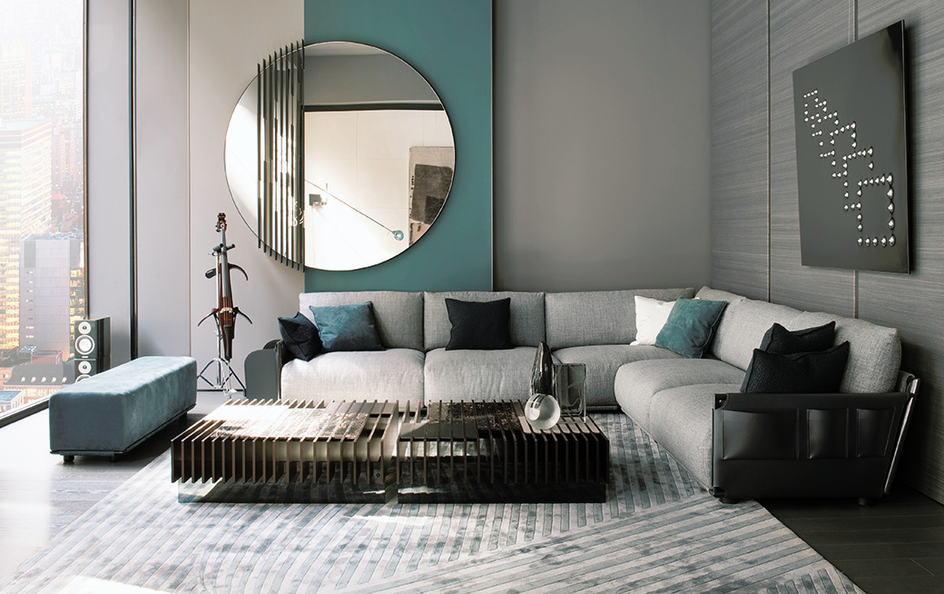 Adam Armchair by Giorgetti, view 3