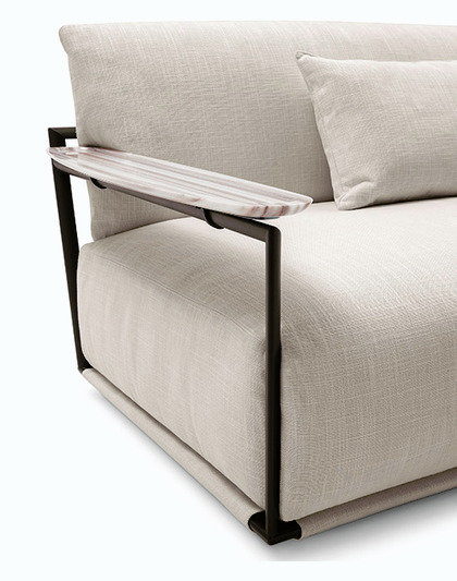 Adam Armchair by Giorgetti, view 5