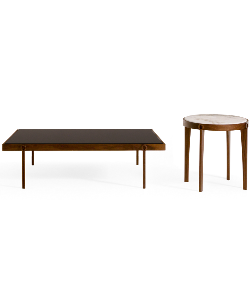 Ago Coffee and Side Table by Giorgetti