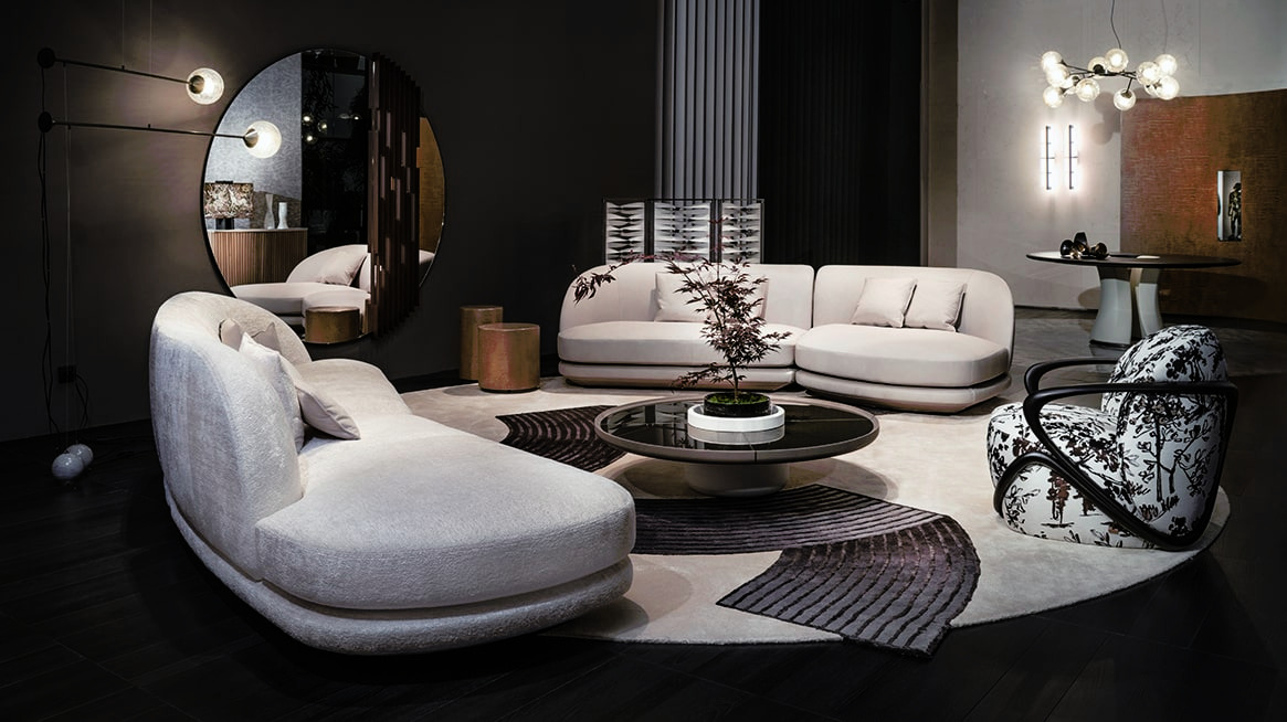 Aurora Rug by Giorgetti, view 2