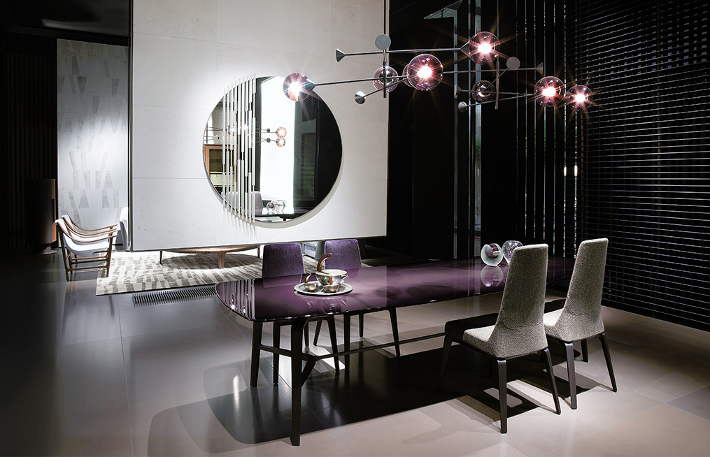 Blade Table by Giorgetti, view 2