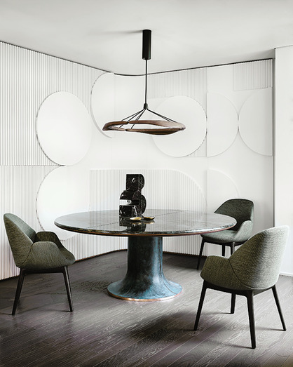 Calathea Chair by Giorgetti, view 2