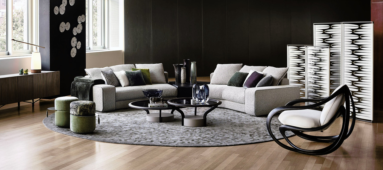 Chanterelle Coffee and Side Table by Giorgetti, view 2