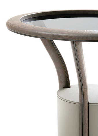 Chanterelle Coffee and Side Table by Giorgetti, view 8