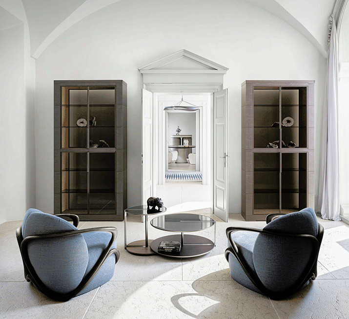 Clamp Coffee and Side Table by Giorgetti, view 2