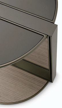 Clamp Coffee and Side Table by Giorgetti, view 7
