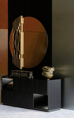 Delphi Bench by Giorgetti, view 7