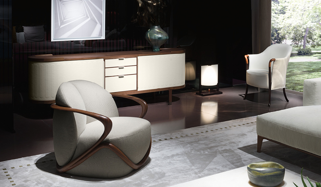 Dia Bookcase by Giorgetti, view 2