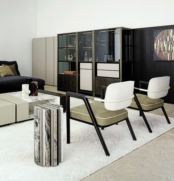 Domus Bookcase by Giorgetti, view 3