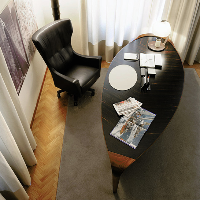 Erasmo Table by Giorgetti, view 3