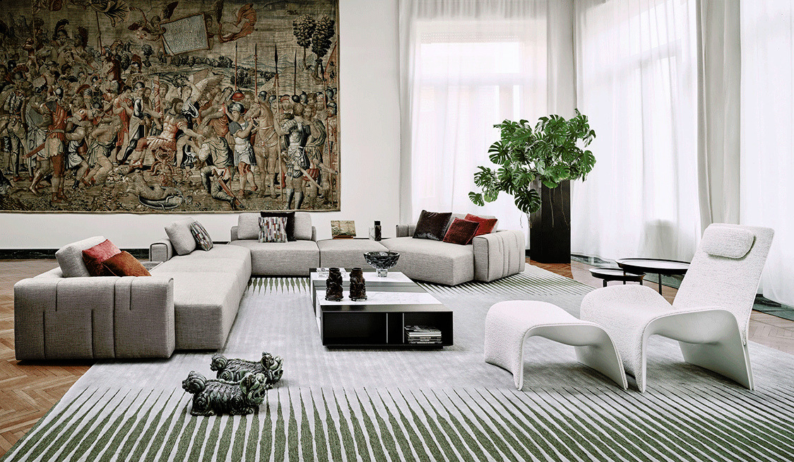Eva Armchair by Giorgetti, view 2