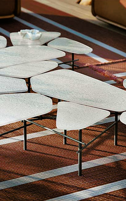 Fragmentum Outdoor Coffee Table by Giorgetti, view 4