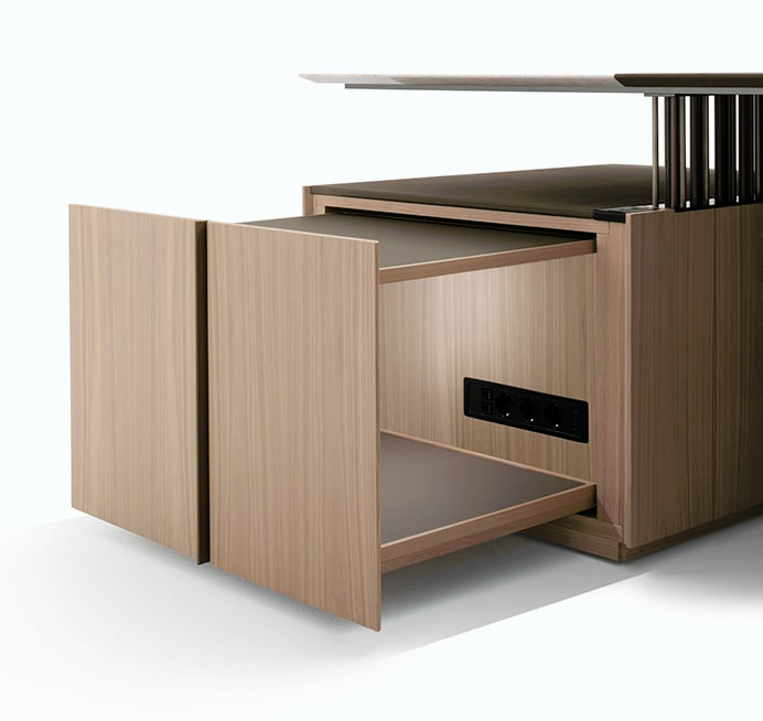 G-Code DESK Table by Giorgetti, view 4