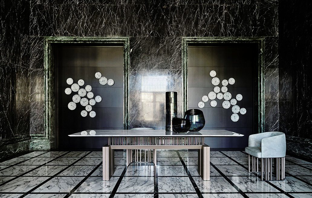 G-Code TABLE Table by Giorgetti, view 4