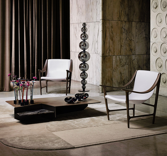 Ghiblim Coffee and Side Table by Giorgetti, view 7