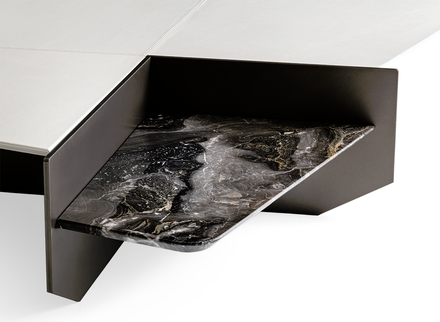 Ghiblim Coffee and Side Table by Giorgetti, view 5