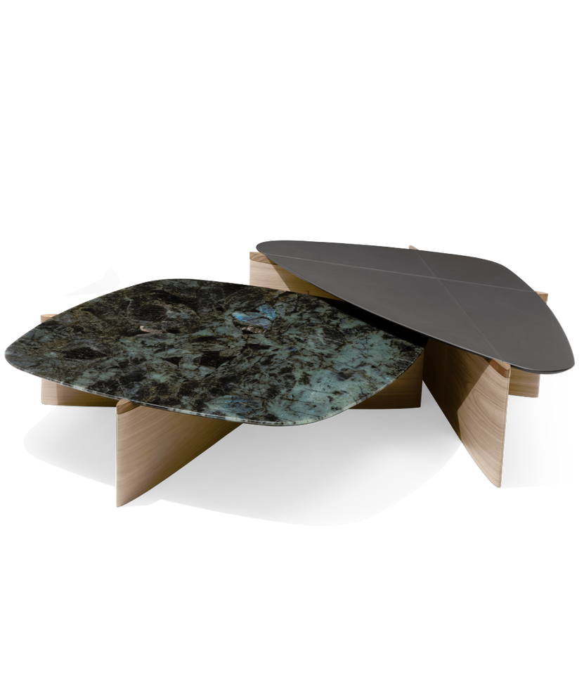 Griffe Coffee and Side Table by Giorgetti