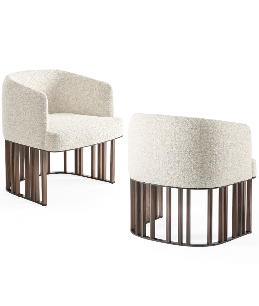 Hero Armchair by Giorgetti