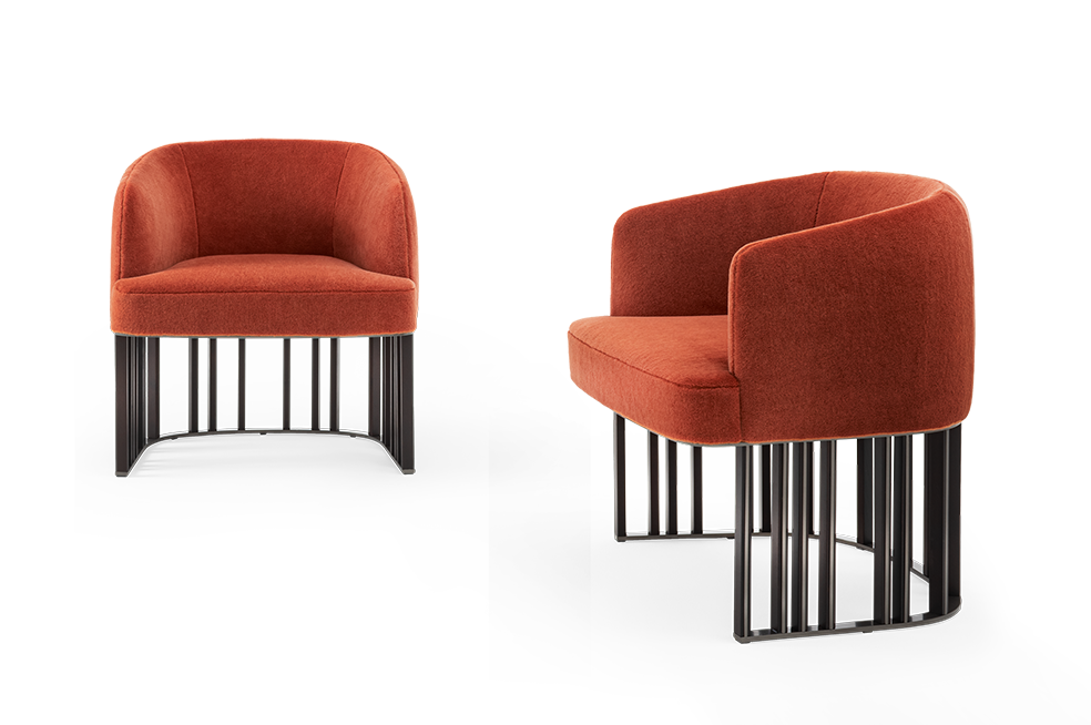 Hero Armchair by Giorgetti, view 3