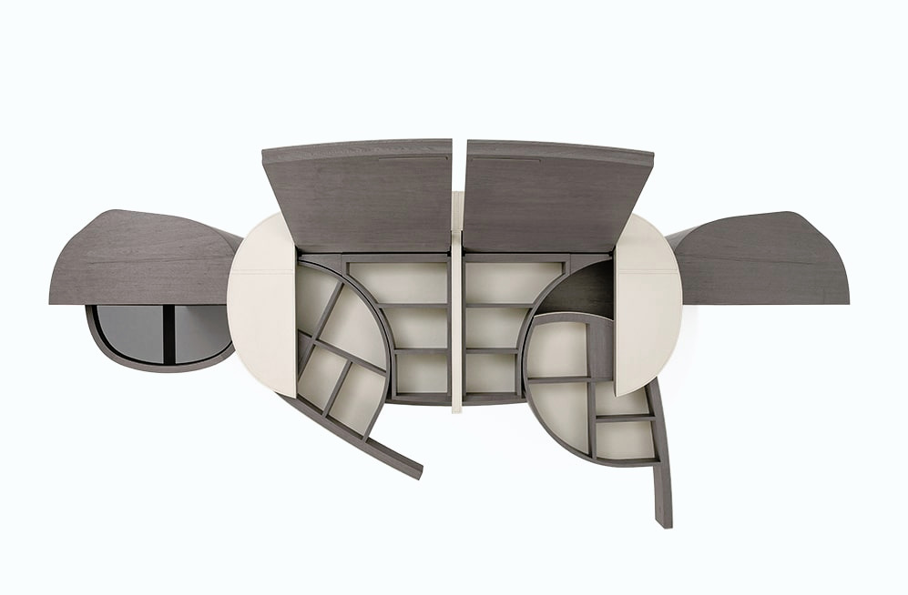 Houdini Bookcase by Giorgetti, view 7