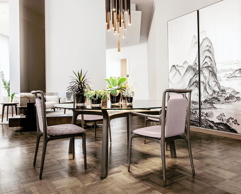 Ibla Chair by Giorgetti, view 3