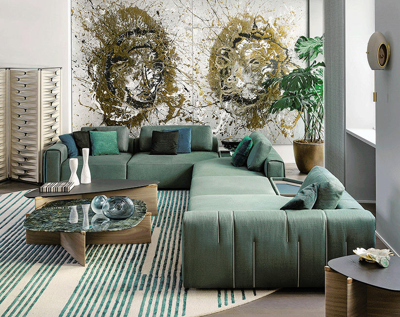 Karphi Armchair by Giorgetti, view 3