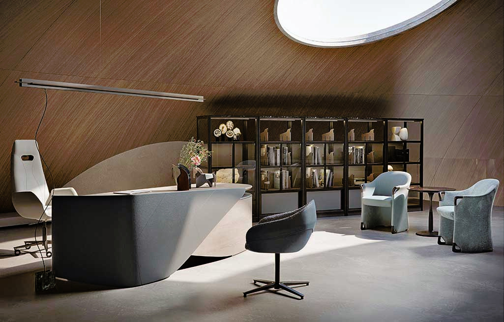 Kimé Desk by Giorgetti, view 3