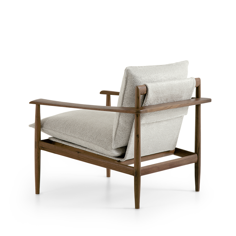 Kumiki Armchair by Giorgetti, view 3