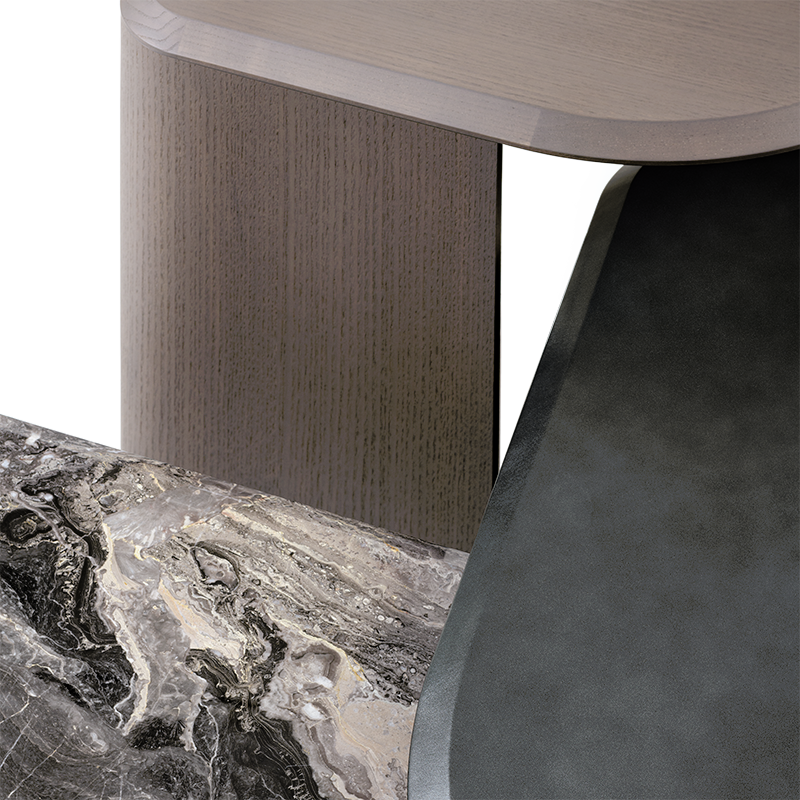 Ligea Coffee and Side Table by Giorgetti, view 7