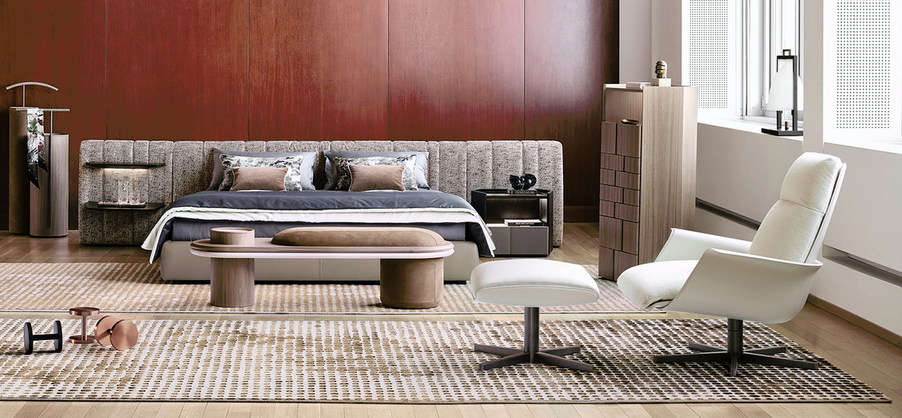 Liz-bench Bench by Giorgetti, view 2