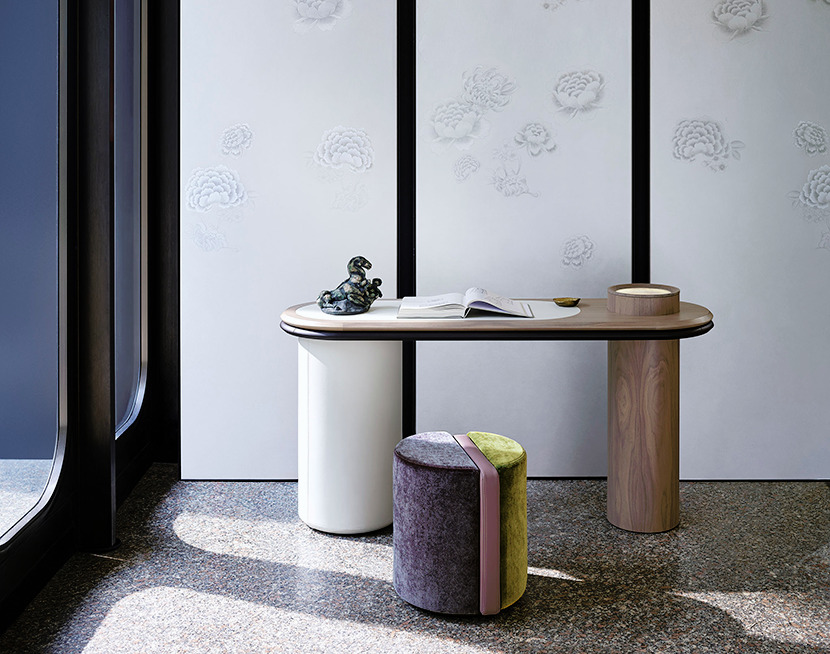 Liz-console Bookcase by Giorgetti, view 3