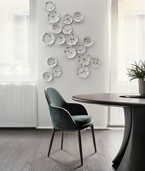 Lunaria Chair by Giorgetti, view 2