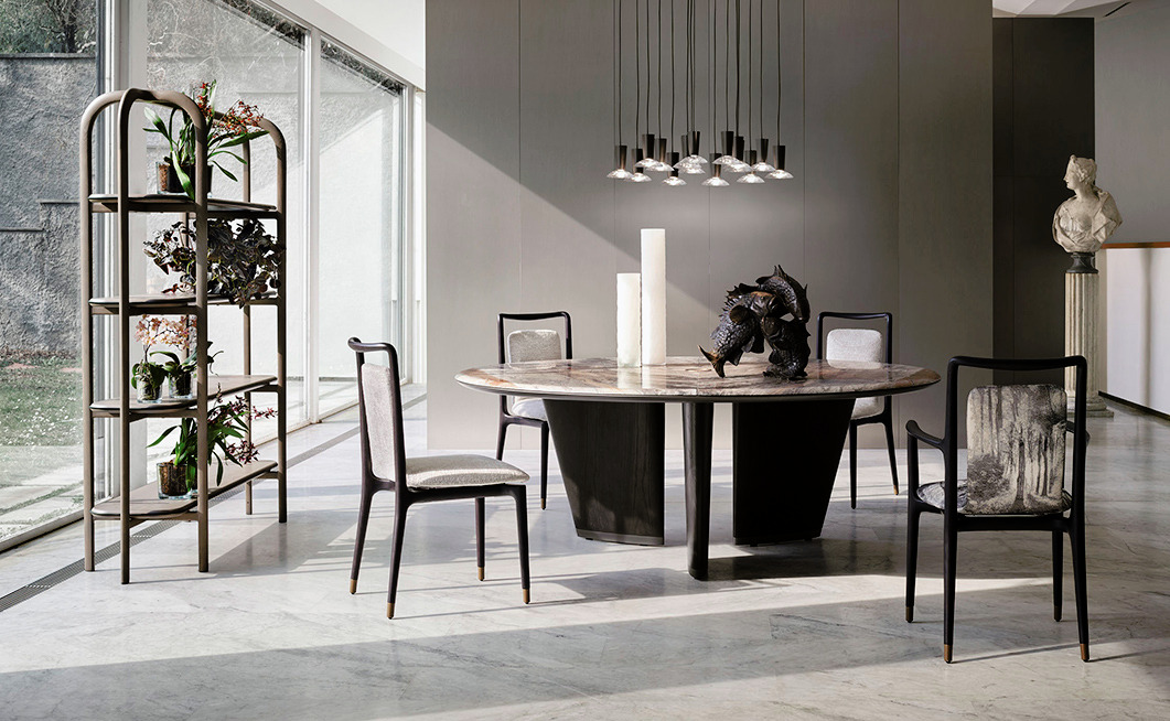 Mistral Table by Giorgetti, view 3