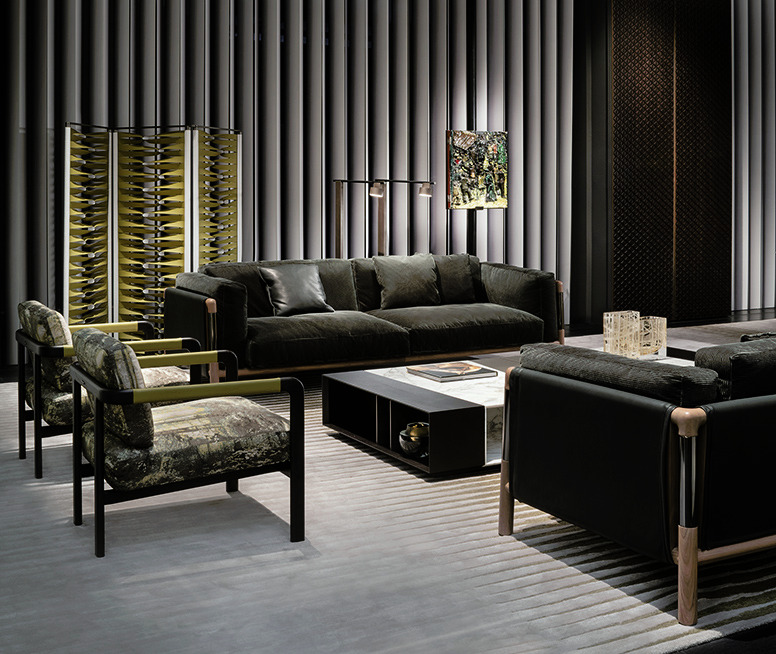 Montgomery Armchair by Giorgetti, view 5