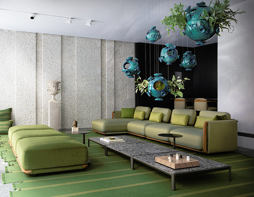Moorea Outdoor Sofa by Giorgetti, view 9