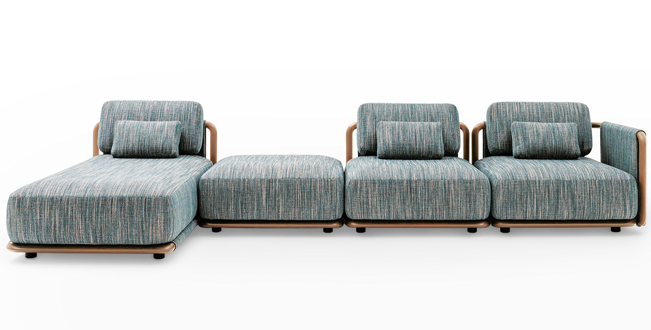 Moorea Outdoor Sofa by Giorgetti