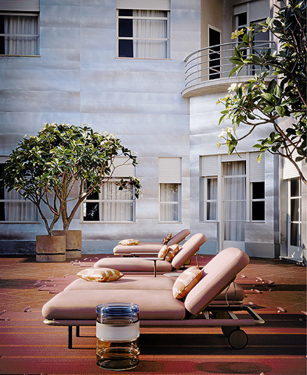 Moorea Chaise Longue by Giorgetti, view 10