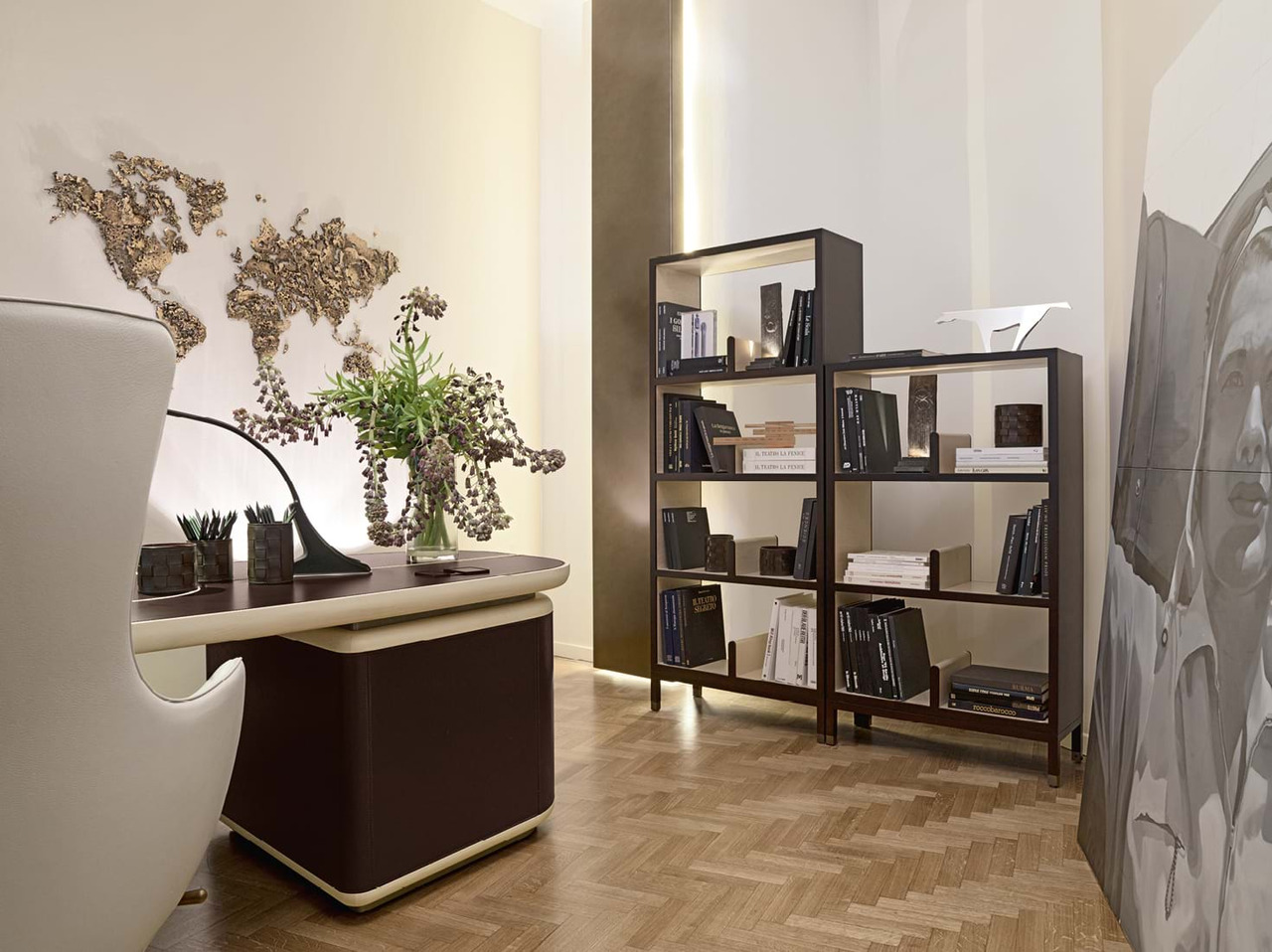 Nea Bookcase by Giorgetti