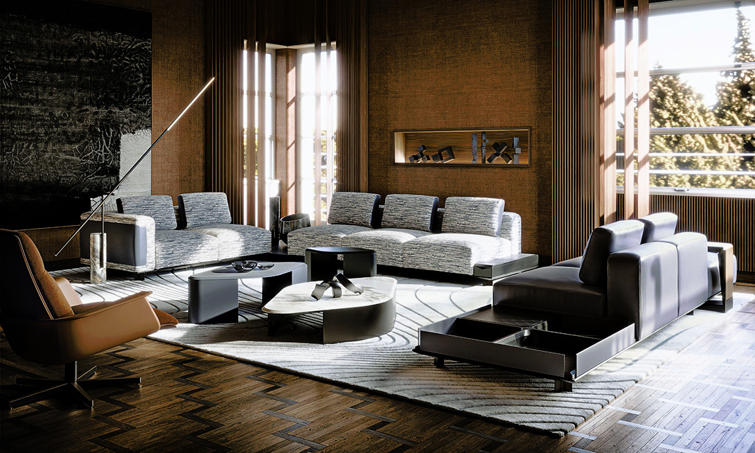 Nereide Decorative Object by Giorgetti, view 4