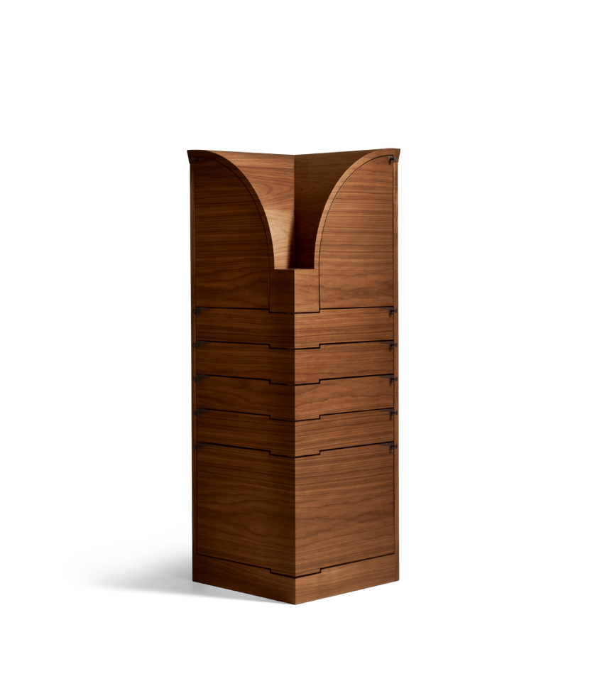 Nyn Bookcase by Giorgetti, view 2