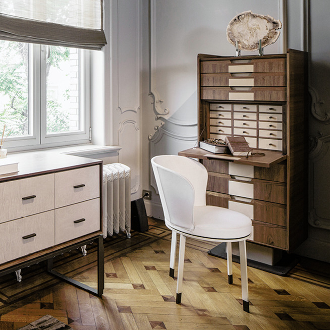 Ode Chair by Giorgetti, view 2