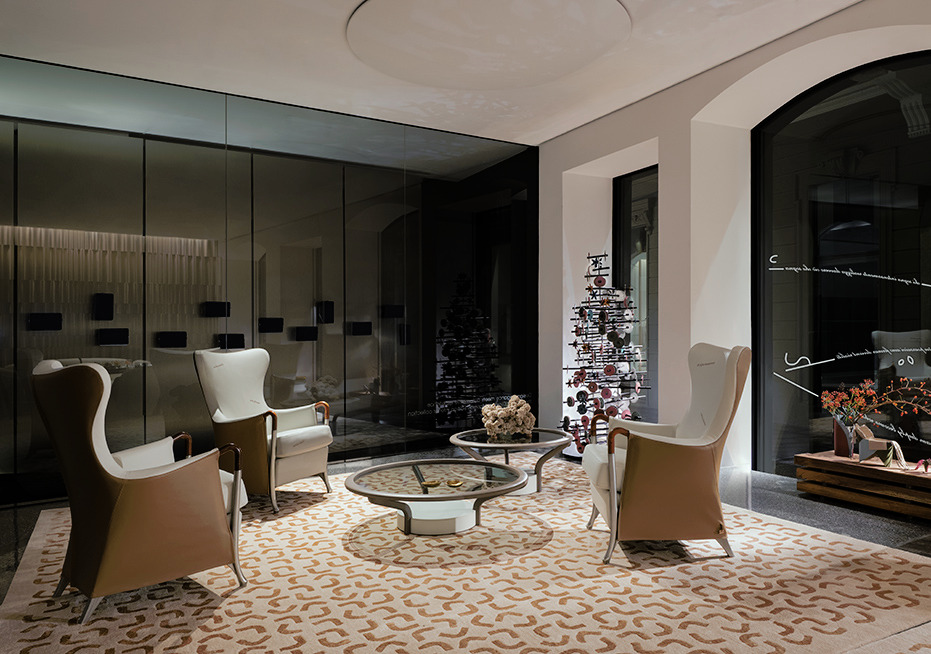 Progetti Special Edition Armchair by Giorgetti, view 3