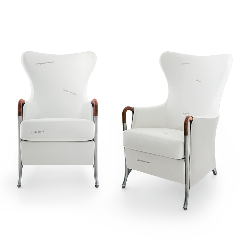Progetti Special Edition Armchair by Giorgetti, view 2